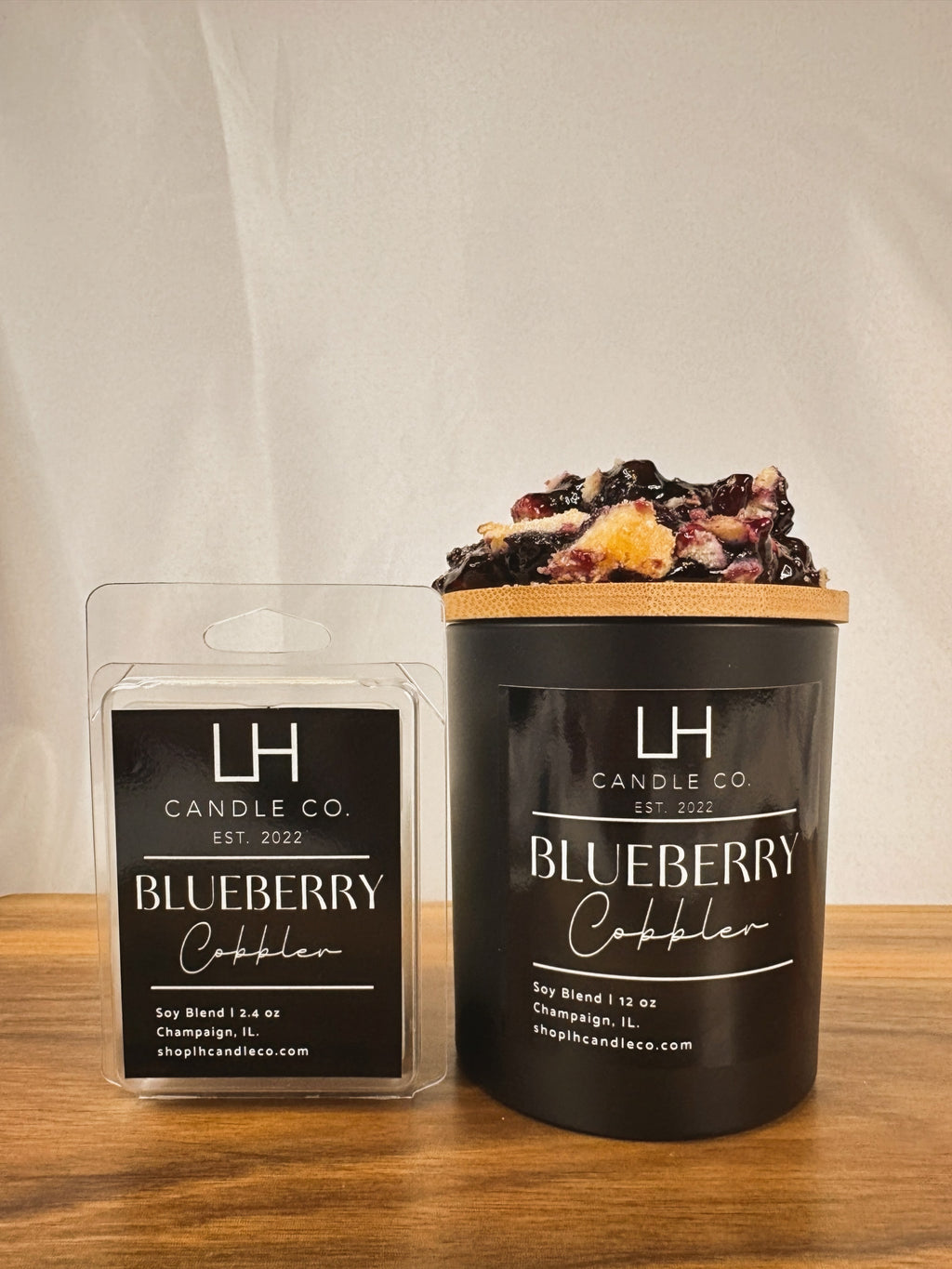 Blueberry Cobbler Soy Blend Candle
