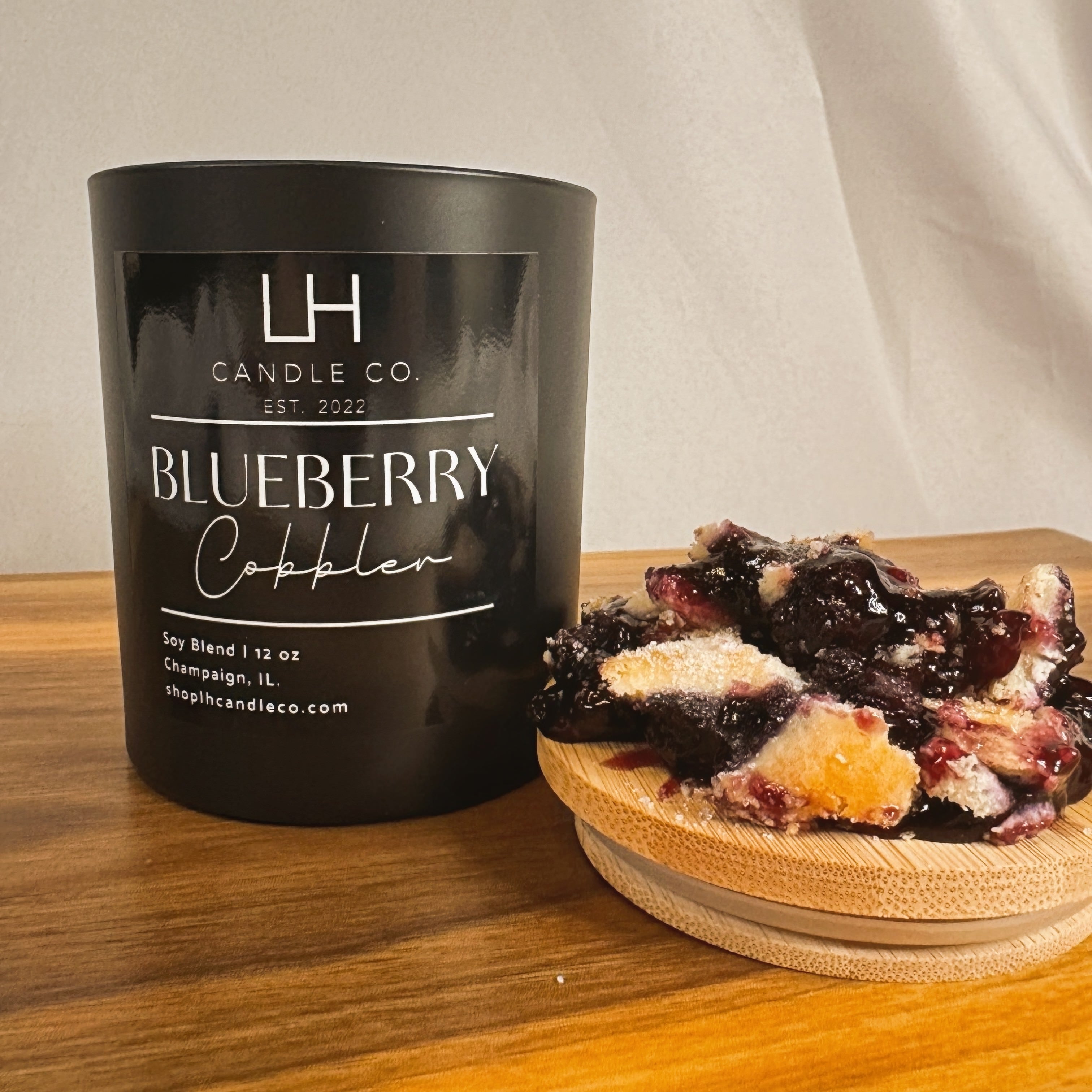 Blueberry Cobbler Soy Blend Candle