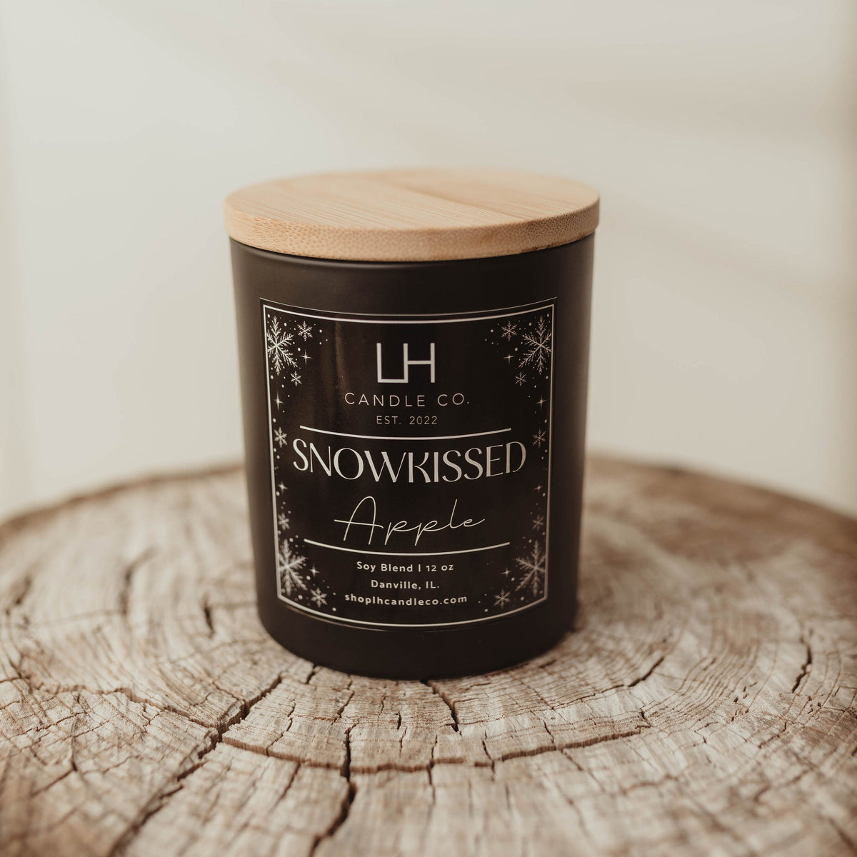 Snowkissed Apple Winter Candle