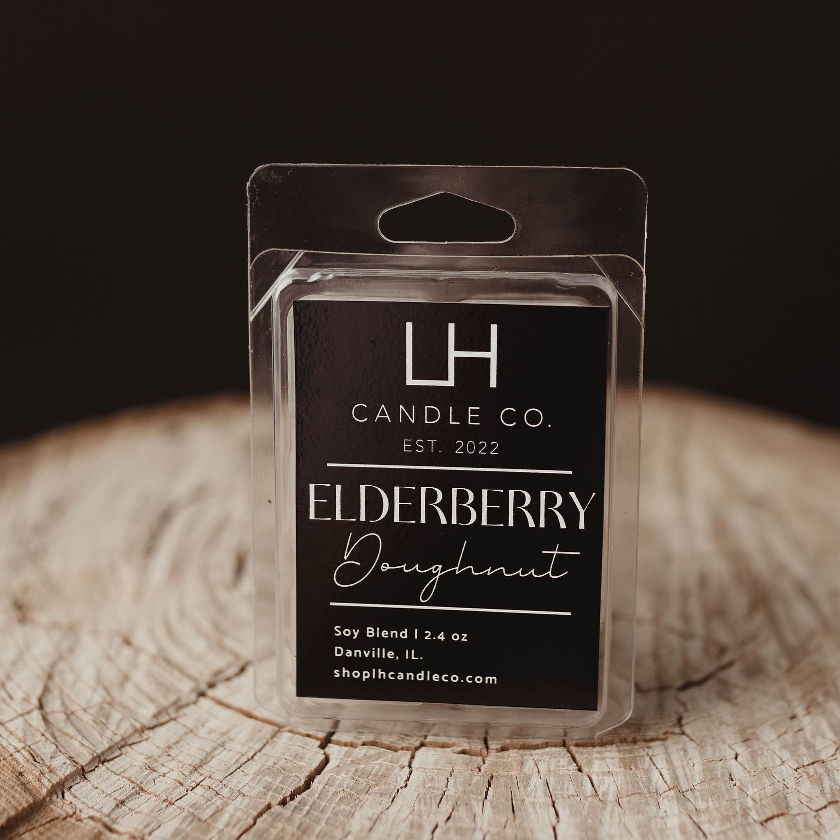 Elderberry Doughnut Soy Blend Candle