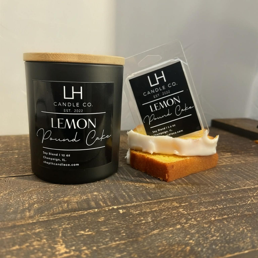 Lemon Pound Cake Soy Blend Candle | 2025 Best Seller