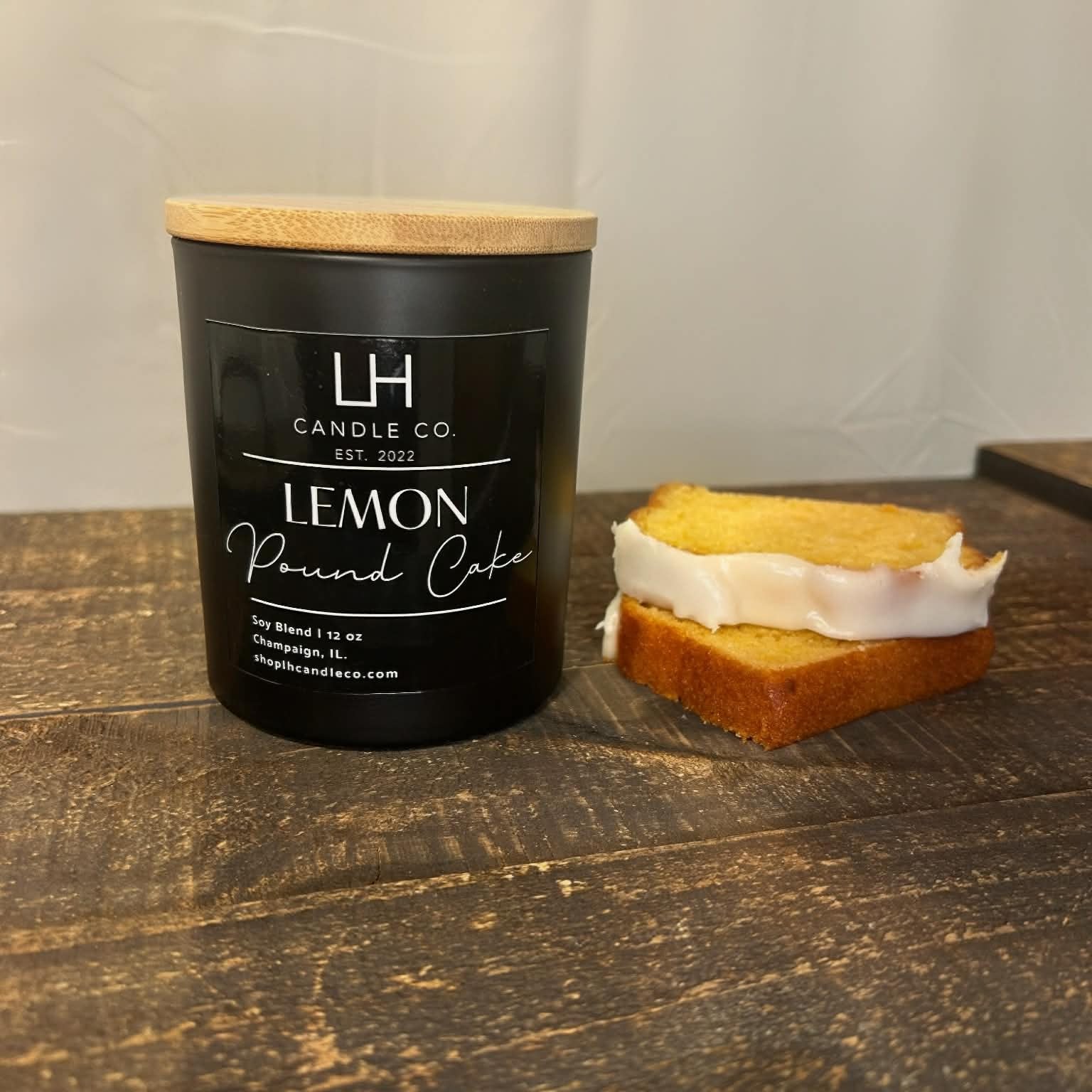 Lemon Pound Cake Soy Blend Candle | 2025 Best Seller – LH Candle