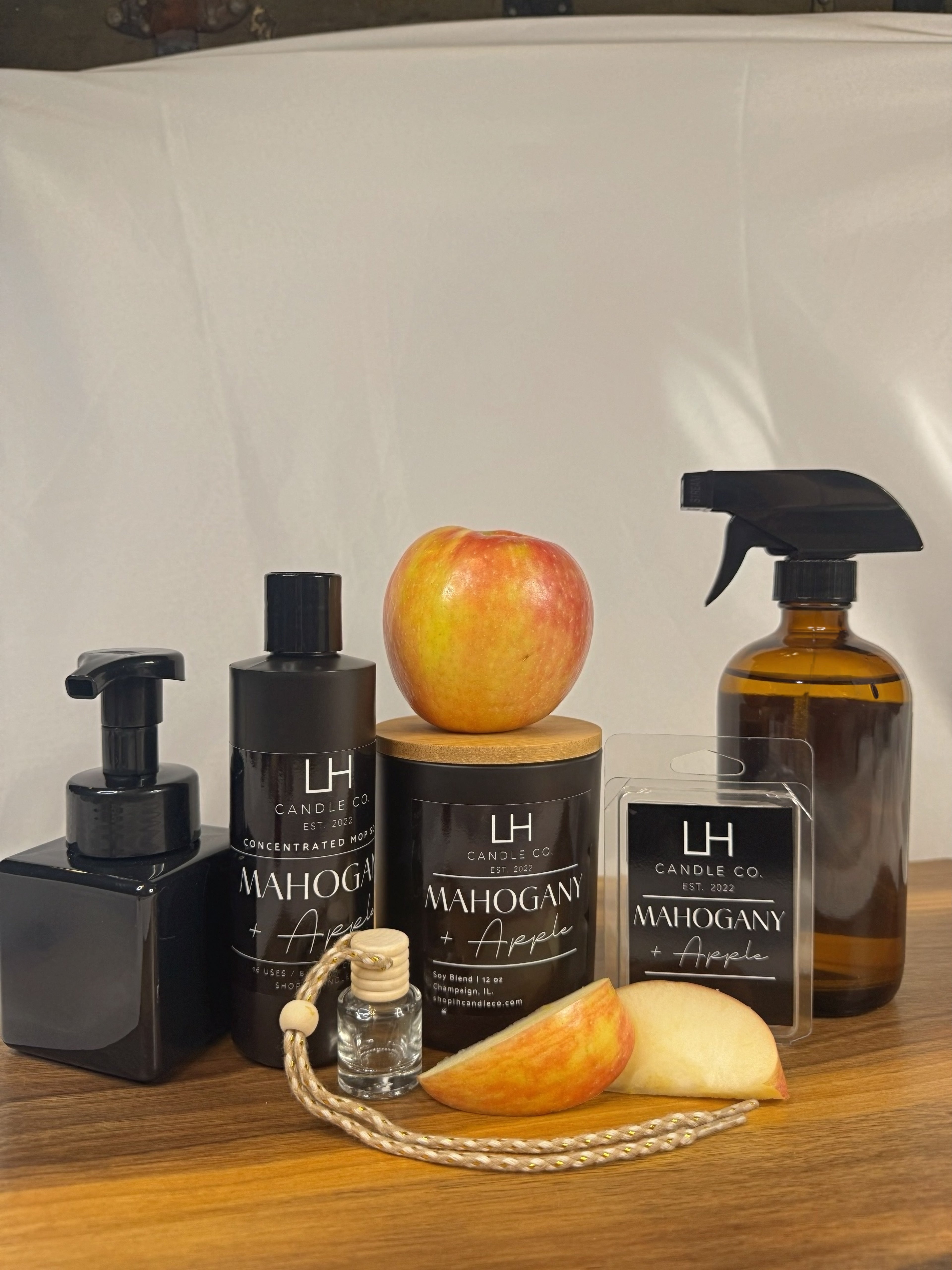 Mahogany + Apple Soy Blend Candle