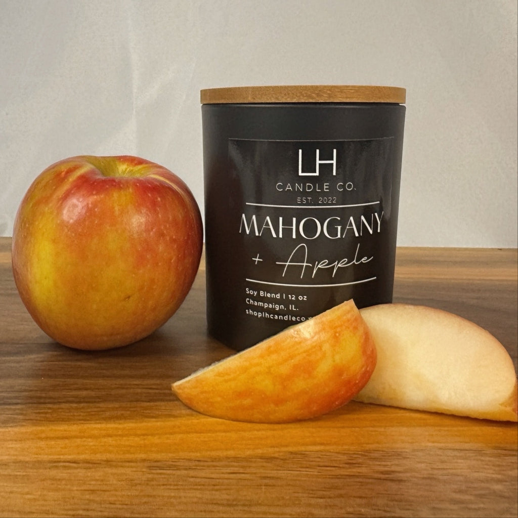 Mahogany + Apple Soy Blend Candle