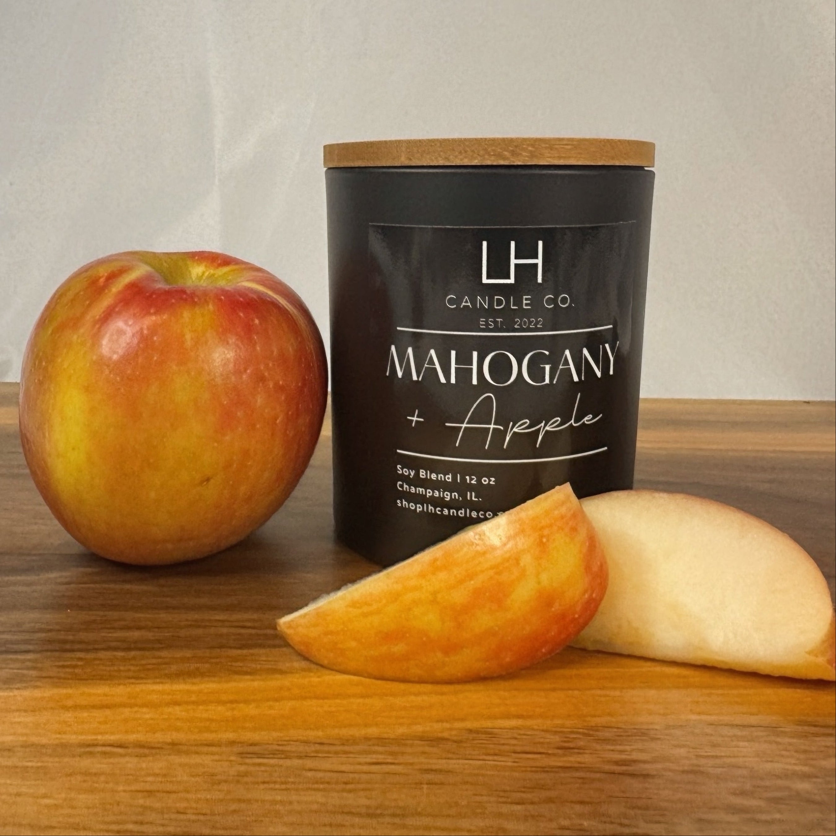 Mahogany + Apple Soy Blend Candle