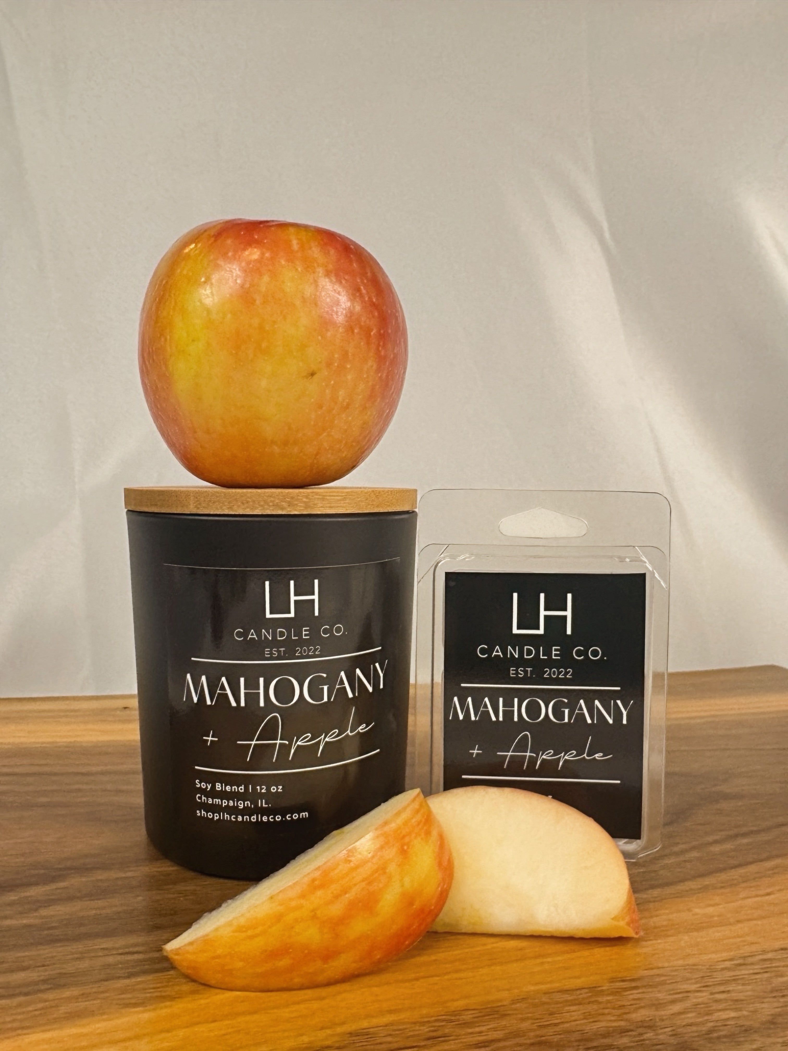 Mahogany + Apple Soy Blend Candle