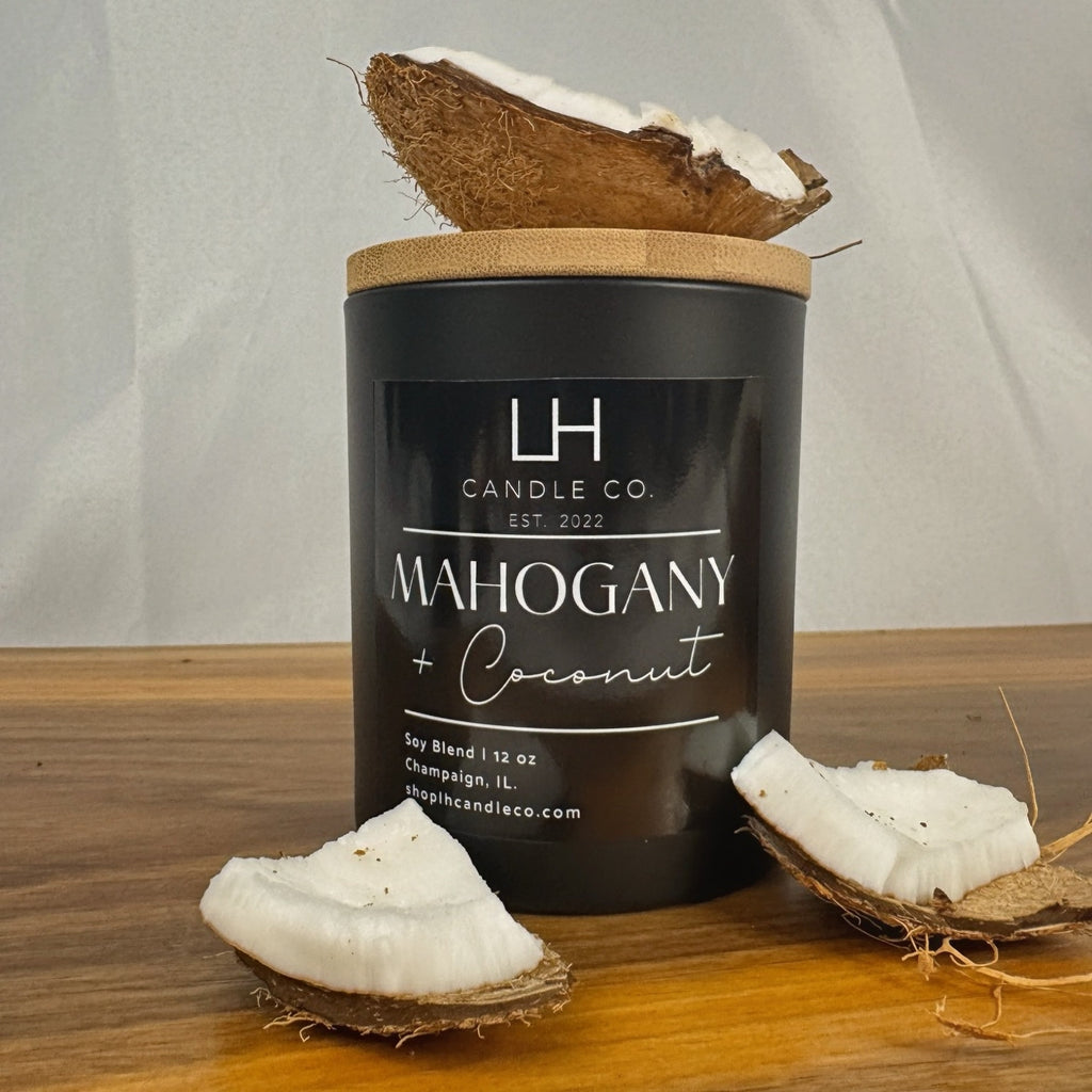 Mahogany + Coconut Soy Blend Candle (2025 Best Selling Scent)