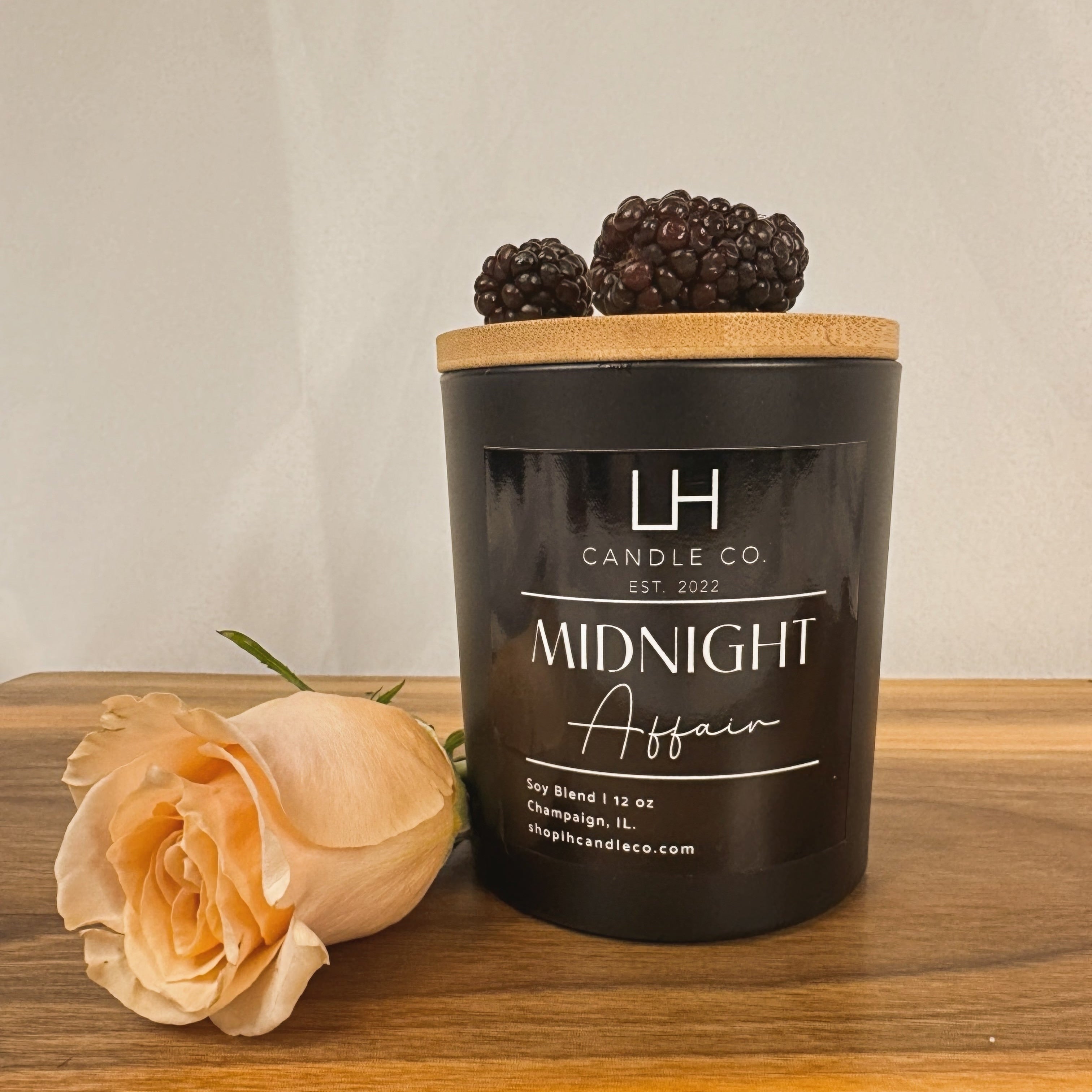 Midnight Affair Soy Blend Candle - Signature Scent