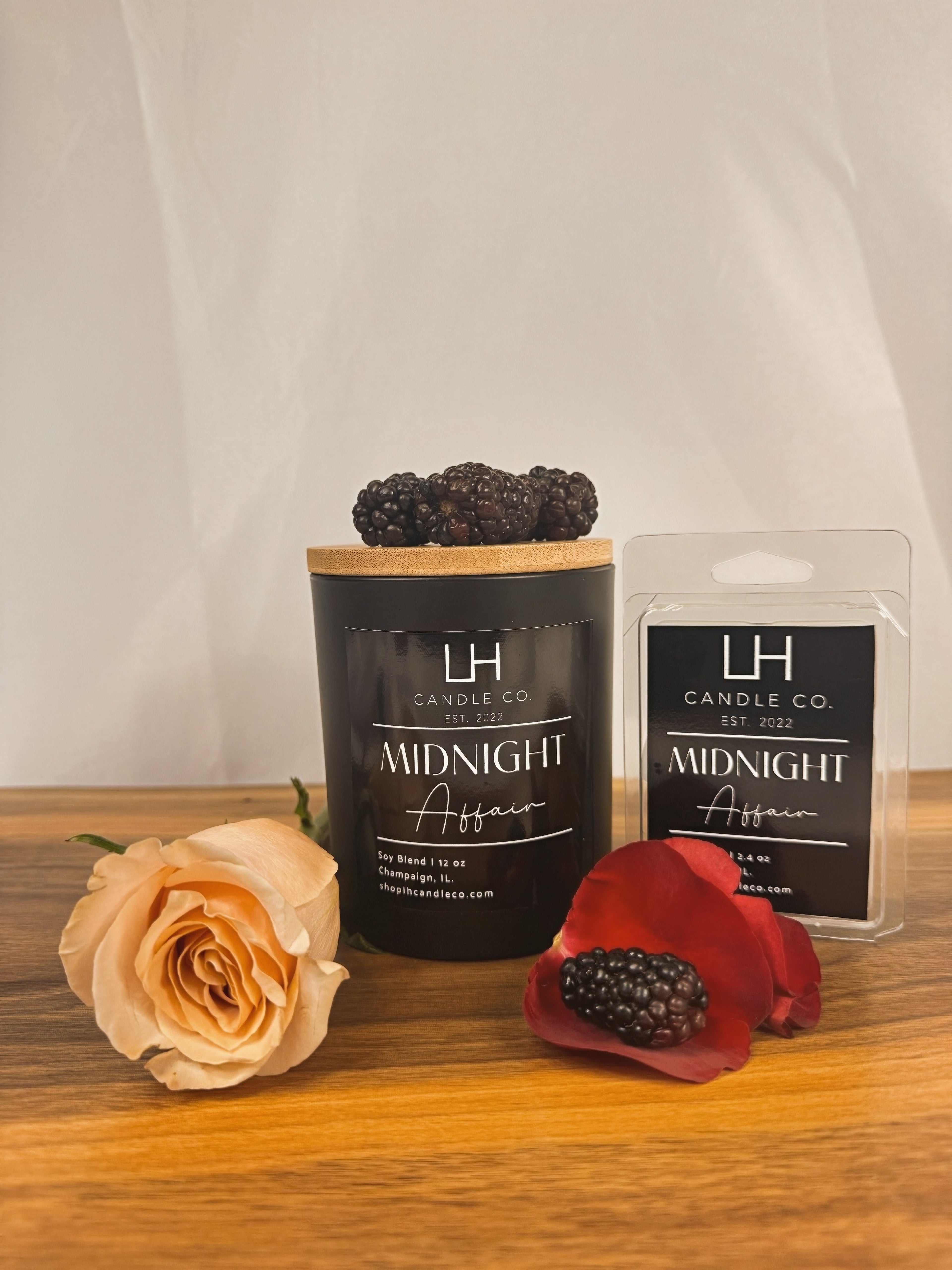 Midnight Affair Soy Blend Candle - Signature Scent