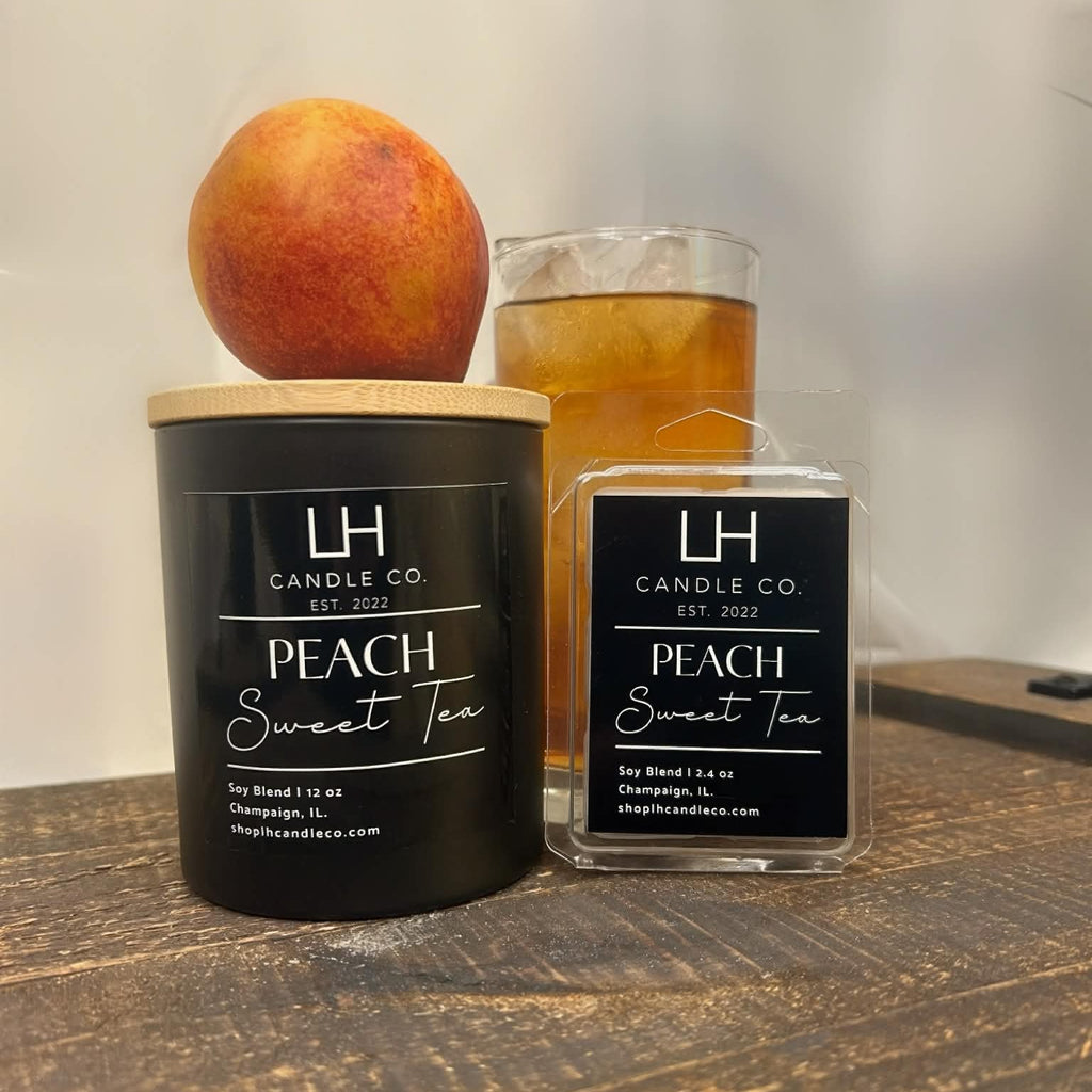 Peach Sweet Tea Soy Blend Candle