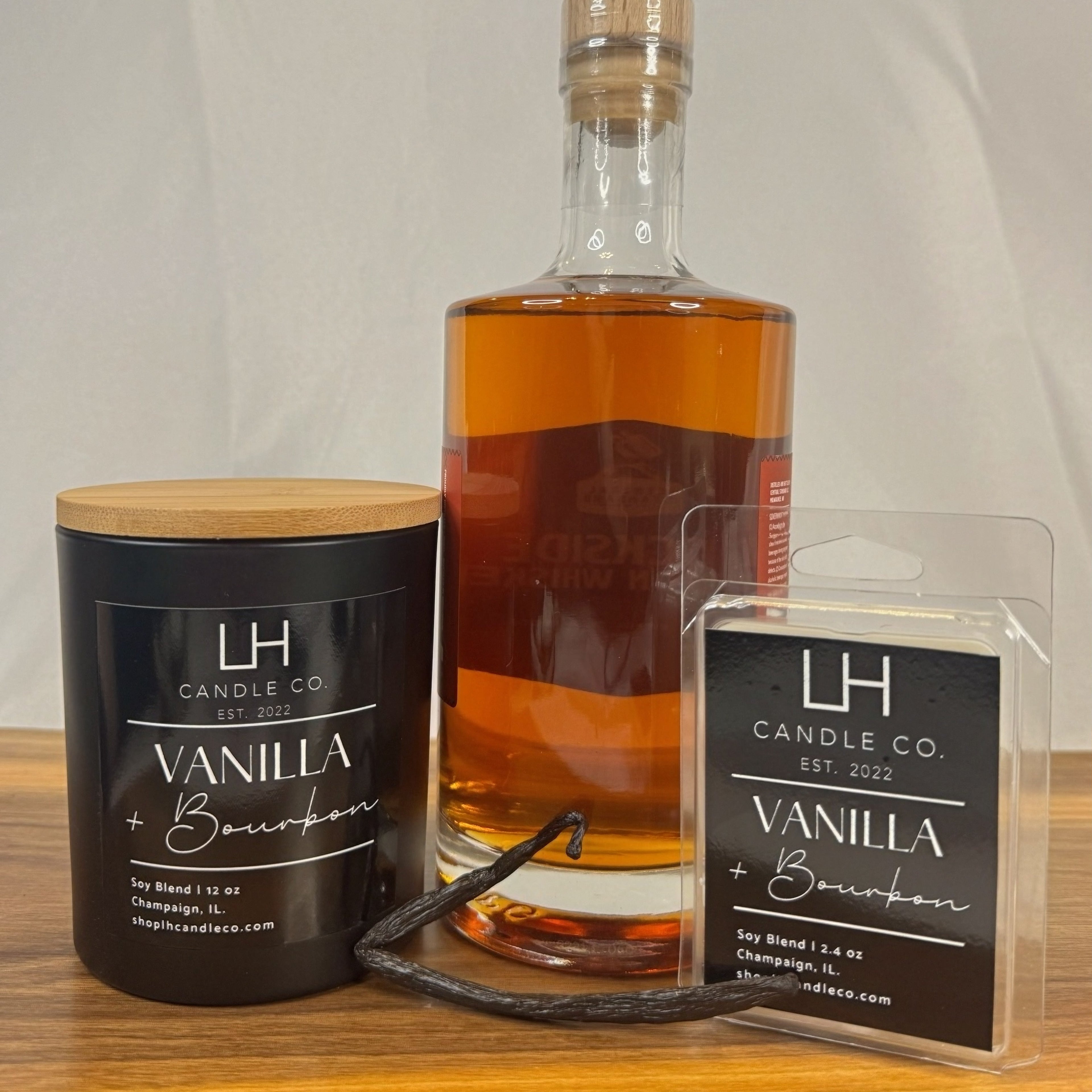Vanilla + Bourbon Soy Blend Candle