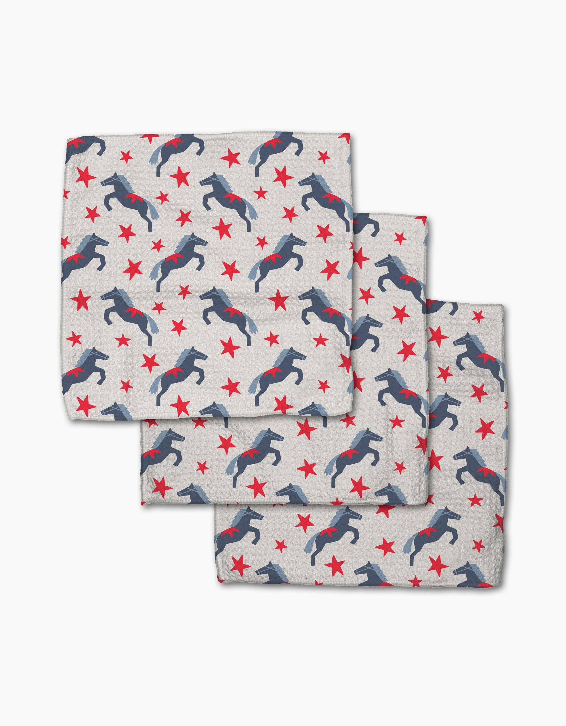 Star Horse Dishcloth Set
