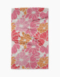 Sunset Floral Tea Towel