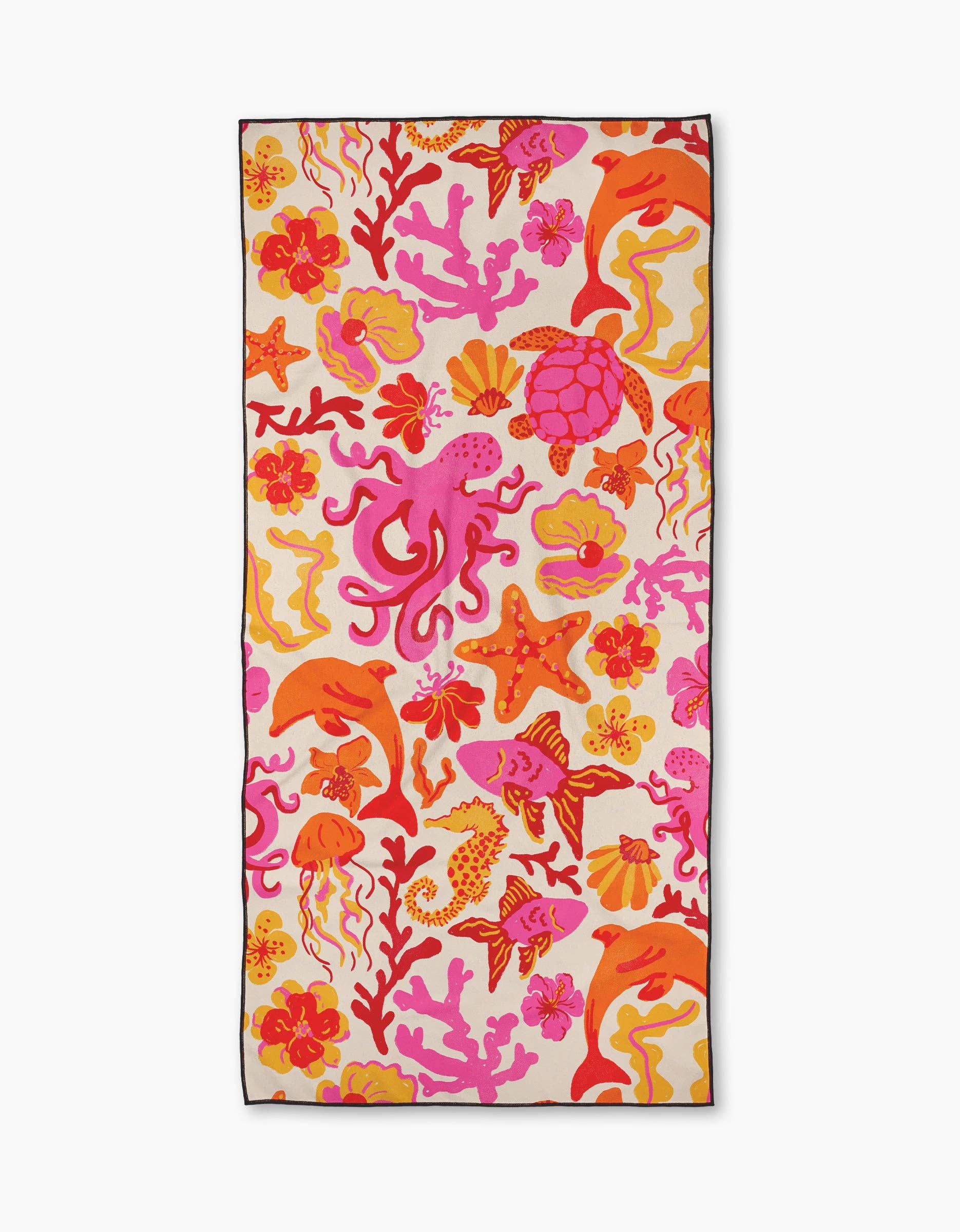 Seaside Vacation Beach Towel